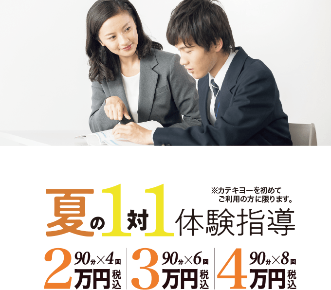 1対1体の夏期講習