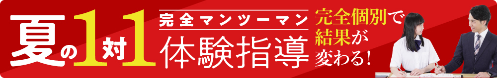夏期講習受付中